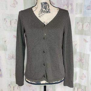 Eileen Fisher knit button front cardigan